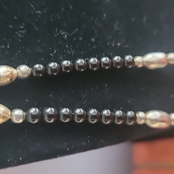 Sterling & Gemstone Statement Necklace - Picture 11 of 15